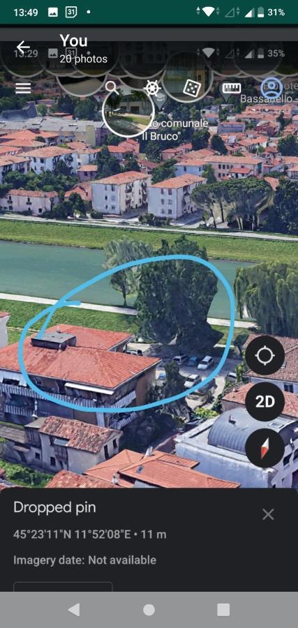 Vicino Al Prato Della Valle Intero Appartamento Parcheggio Facile Di Fronte بادوفا المظهر الخارجي الصورة