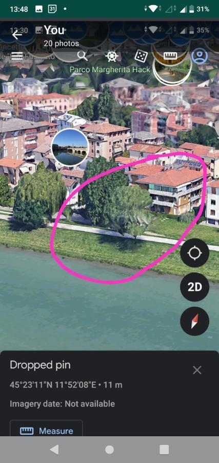 Vicino Al Prato Della Valle Intero Appartamento Parcheggio Facile Di Fronte بادوفا المظهر الخارجي الصورة