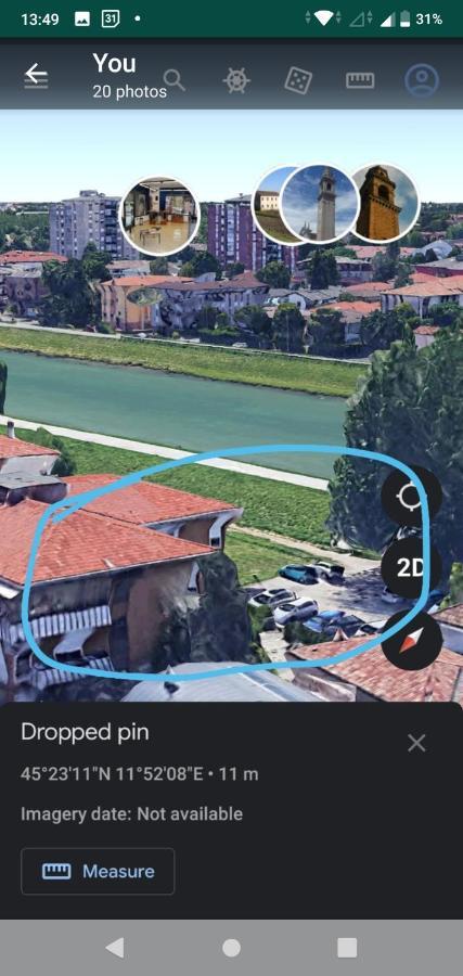 Vicino Al Prato Della Valle Intero Appartamento Parcheggio Facile Di Fronte بادوفا المظهر الخارجي الصورة