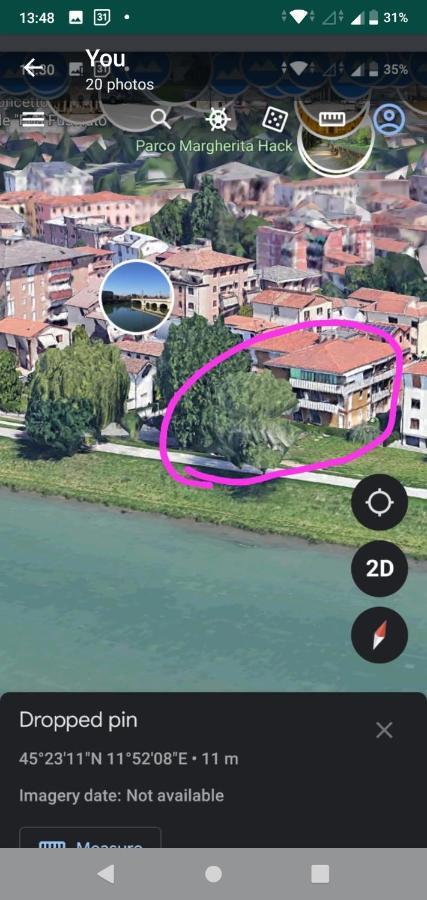 Vicino Al Prato Della Valle Intero Appartamento Parcheggio Facile Di Fronte بادوفا المظهر الخارجي الصورة