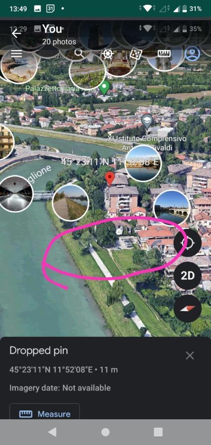 Vicino Al Prato Della Valle Intero Appartamento Parcheggio Facile Di Fronte بادوفا المظهر الخارجي الصورة